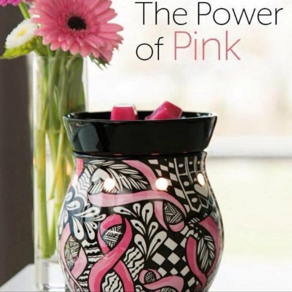 2/$70 New Scentsy "Ribbons Of Hope" Wax Warmer